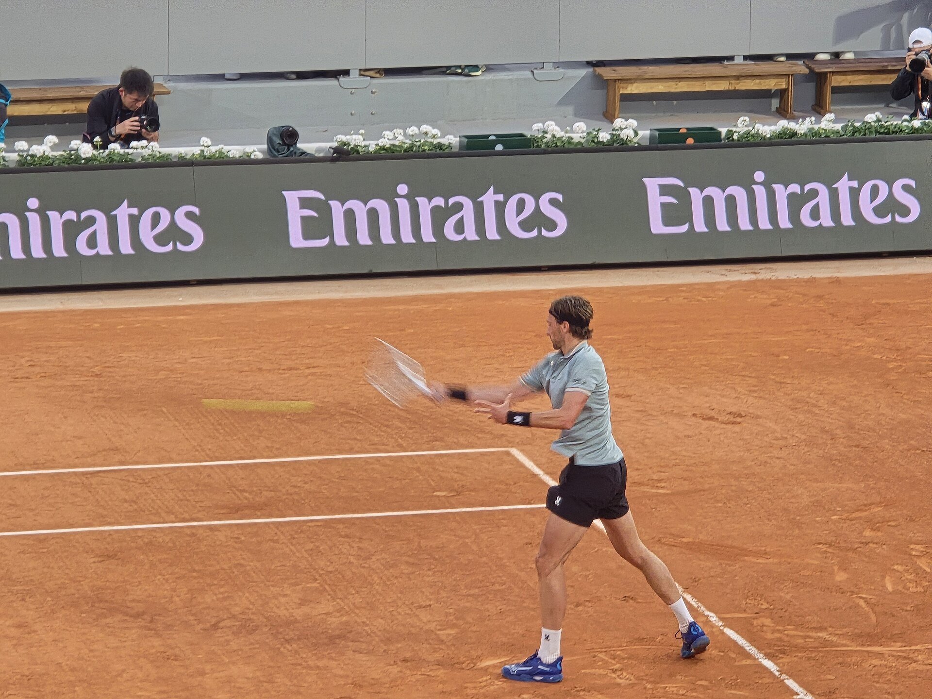Jannik Sinner vs Arthur Rinderknech, 2025 Roland Garros, 2025-05-26